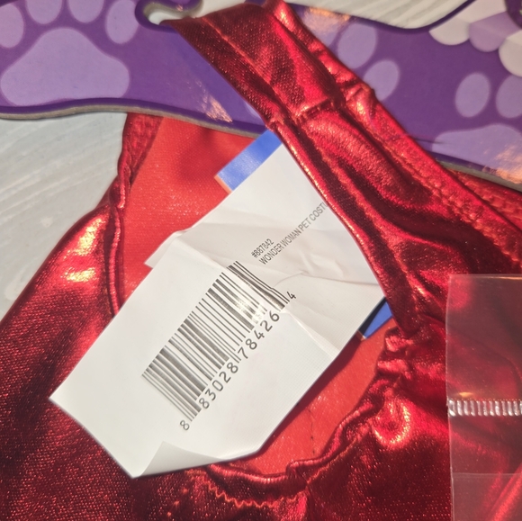 Dog Sz M Rubies Pet Shop Wonder Woman Costume New - Picture 4 of 7